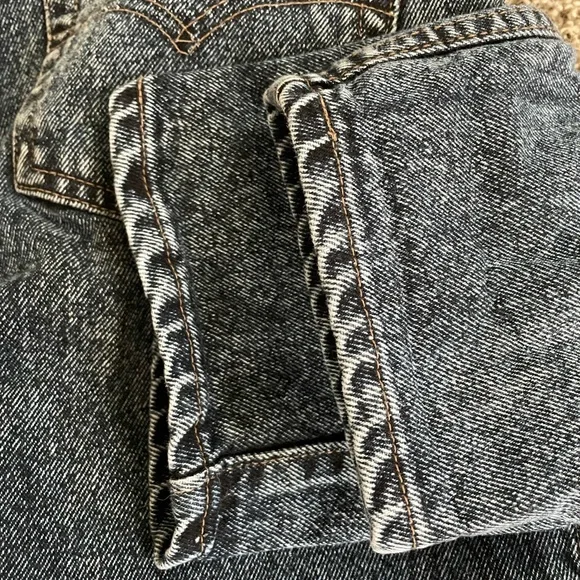 VTG 80s Levis Grand Silver Tab‎ Mens Dark Denim Acid Wash Jeans Pant W28 xL30.